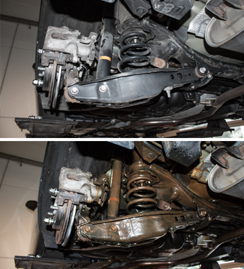 Unterbodenschutz mit Rostumwandler selber machen - Toyota Avensis 